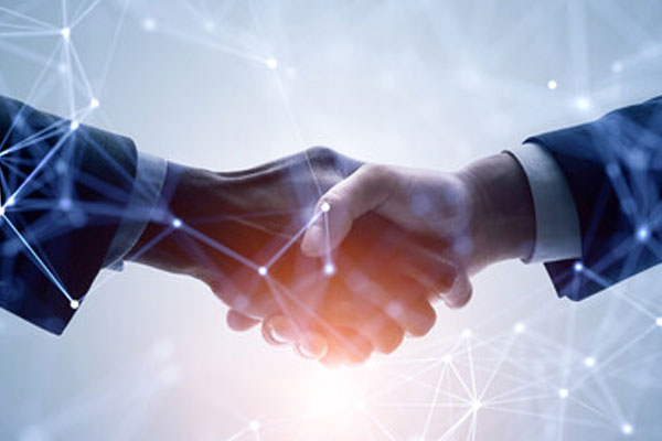 Community partnership handshake